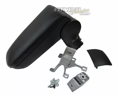 For VW Polo 6R 2009 Armrest Center Armrest Complete Set Leather Black • $64.81