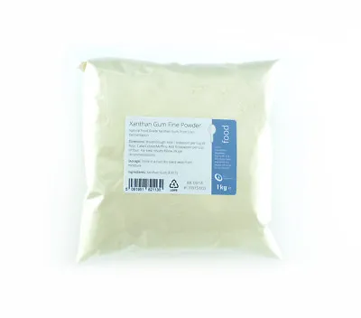 Xanthan Gum 1kg - Highest Quality Food Grade Fine Powder • £21.48