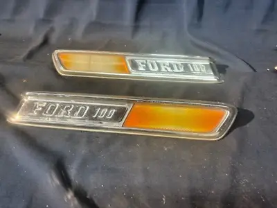 1968 To1972 Ford F 100  /  Hood Side Emblem / Left & Right • $49.95