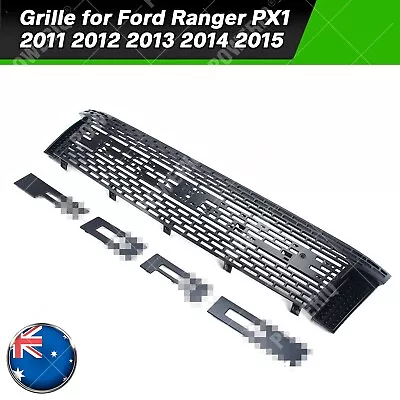 Front Mesh Grill For Ford Ranger PX1 2011 2012 2013 2014 2015 Grille • $229