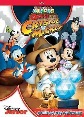 Mickey Mouse Clubhouse: Quest For The Crystal Mickey - DVD - VERY GOOD • $4.49