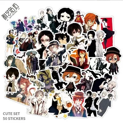 50Pcs/set Stickers Bungo Stray Dogs Dazai Osamu For Computer Skateboard Acc New • $7.18