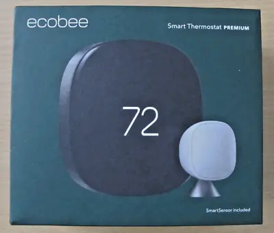 Ecobee Smart Thermostat Premium  EBSTATE601  EB-STATE 6P-01 OPEN BOX • $169.95