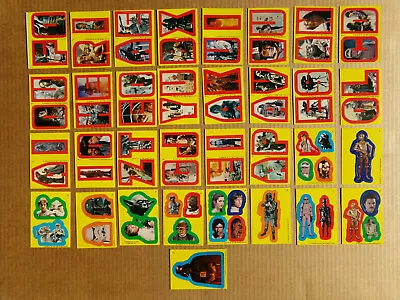 1980 Topps Empire Strikes Back Series 1 Complete Set 33 Stickers Star Wars Cards • $95