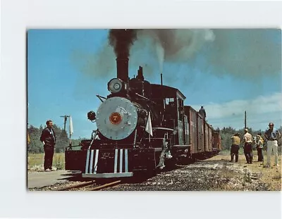 Postcard Edaville Railroad South Carver Massachusetts USA • $8.39