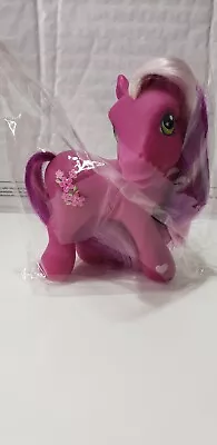 My Little Pony Cherry Blossom 2002 Deep Purple Tricolored Hair  • $15