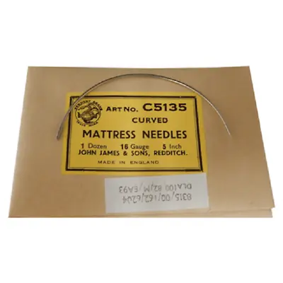 U.s. G.i. Serpent Brand Upholsterers Needle/mattress Needles • $39.95