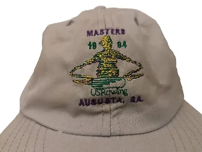 Vintage 1984 US Rowing Hat Adjustable Fit Made In USA Masters Augusta Gray • $14.99