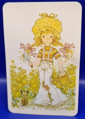 $1.90 • Buy Sarah Kay Swap Card, 1970s Vintage. Blank Back. V.G.C 