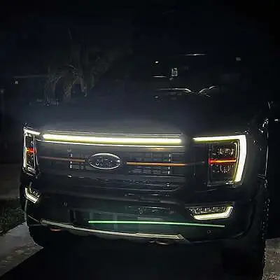 2021-2023 Ford F150 LED Grill Accent Lights Bar Kit Lariat Tremor • $289.99