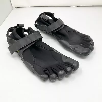 Vibram Men's KSO Five Fingers Trail Running Shoe Black Size 8 - 8.5 • $35