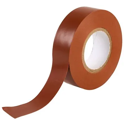 PVC Insulation Electrical Tape Flame Retardant Weather Resistant 19mm X 20 Mtr • £2.79