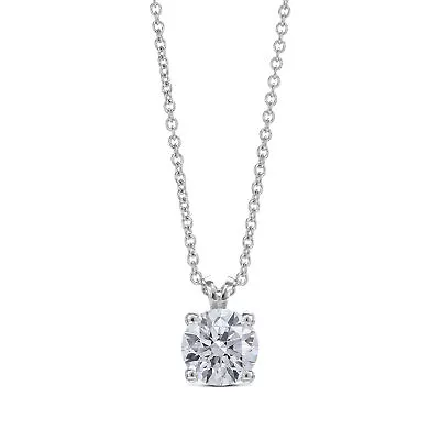 IGI Certified Diamond Pendant VS1 F Round Cut 2 Carat Lab-created Eye Clean • $1607.50