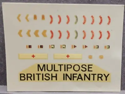 Unknown | No. ? | 1:35 British Infantry Uniform Patches Decals • $6