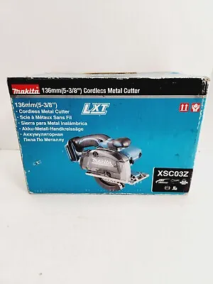 Makita XSC03Z 18V 5.375 Cordless Metal Cutting Saw - Blue (Tool Only) • $179.99