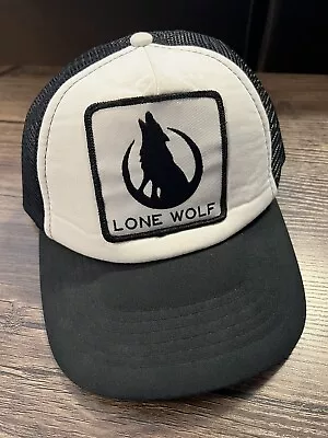 Lone Wolf Trucker Hat Vintage • $19.99