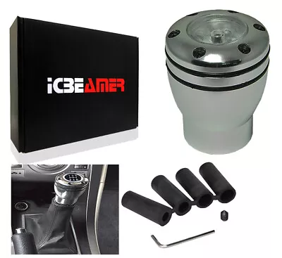 JDM Racing Style Sport Manual Gear Aluminum Shift Knob With LED White Light G259 • $23.99