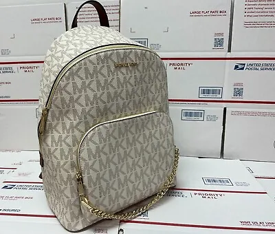 $328 Michael Kors Jet Set MD Chain Backpack Handbag Designer MK Bag • $38