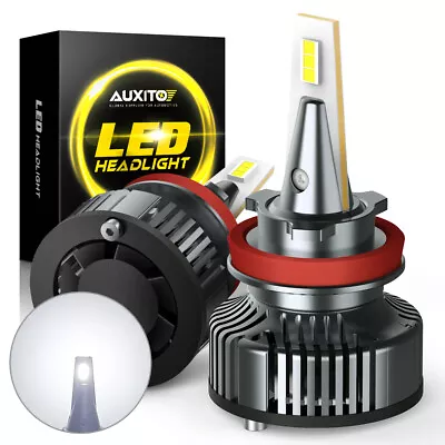 H11B LED Bulbs Headlight Kit High Low Beam Super 6500K Bright White CANbus • $45.59