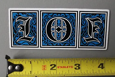 101 Skateboards Gang Gangster Blue Z73A Original Re-Issue Skateboarding STICKER • $15