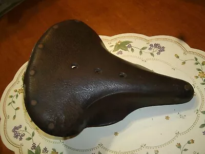 Vintage Brooks Leather Bicycle Saddle • $49.99