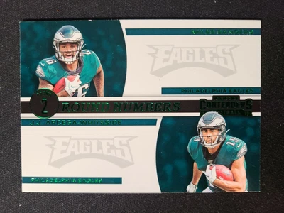 $2.99 • Buy V22 2019 Panini Contenders NFL Miles Sanders RC Rookie Green Round Numbers RN-SA