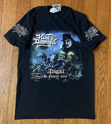 King Diamond Abigail In Concert 2015 Official Tour Band Tee T-Shirt SMALL S • $39.99