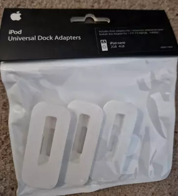 £6.99 • Buy Original Apple IPod Nano 1st Generation Universal Dock Adapters MA124G/A