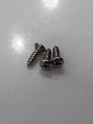 Phillips Oval Head Sheet Metal Screw Stainless Steel #4 X 3/8  Qty 32 • $6.99