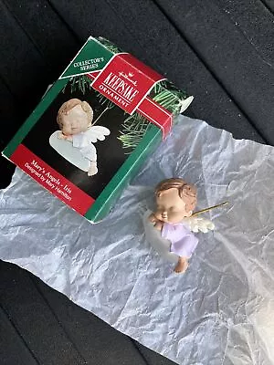 Hallmark Keepsake Ornament 1991 Mary's Angels - Iris  #4 In Series • $25