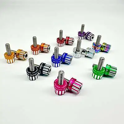 BILLET BMX™ Deez Nuts™ 12 Point Brake Bolts For V-Brakes And Disc Brakes (2 Pack • $25