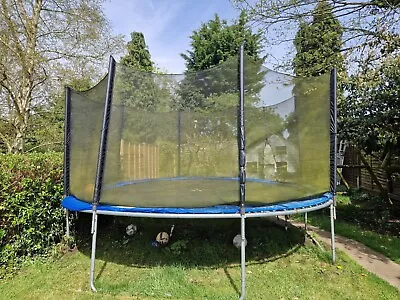 Trampoline 14ft Used. Good Condition Minimal Wear And Tear • £33