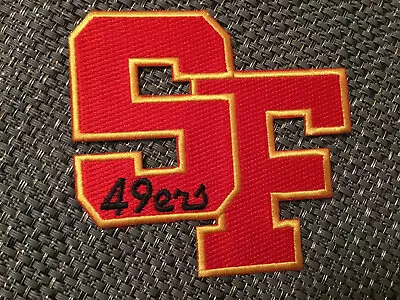 San Francisco 49ers NFL Vintage CLASSIC Embroidered Iron On Patch 3.5” X 3” • $6.99