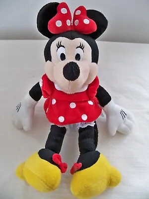 VTG 2008 MINNIE MOUSE  13  Plush Disney Stuffed Toy Nice Velveteen Dress ADULT • $7.50