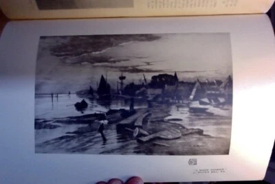 £16.84 • Buy 1908 Wilfrid Wilfred Ball SAXON HARBOUR (BOSHAM) Lithograph