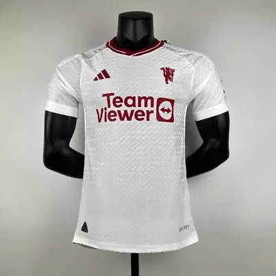 Manchester United Player Version Jersey Away White New Season • $49.99