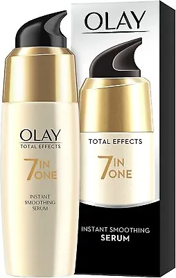 £12.35 • Buy Olay Total Effects 7-in-1 Anti-Ageing Instant Smoothing Serum 50ml