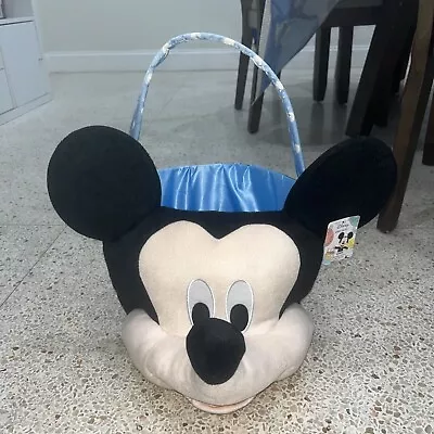 Mickey Mouse Disney Holiday Easter Basket NWT • $30