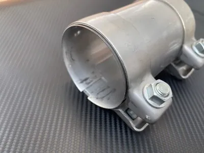 £14.95 • Buy 70mm Heavy Duty Stainless Steel 2.75  Exhaust Clamp Joiner Connector Repair Pipe