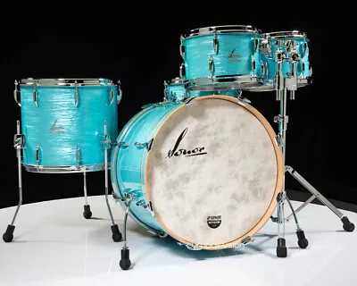 Sonor Vintage Series 5pc Shell Pack 12/13/16/22/14SD - California Blue • $5597