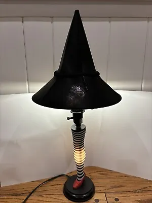 NECA The Wizard Of Oz Wicked Witch Of The East 20” Scale Leg Lamp W/ Shade Works • $92.73