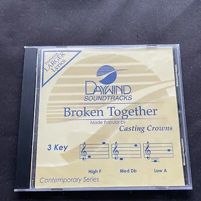 $5.40 • Buy Casting Crowns - Broken Together -  Accompaniment / Performance Track - New