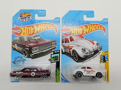 Hot Wheels Lot Of 2  VW Beetle & 64 Chevy Chevelle SS  Mint  Ex. Jim Perry Coll • $0.59