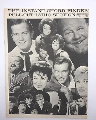 $6.25 • Buy Instant Cord Finder Pullout Lyric Section, Vintage, 1965