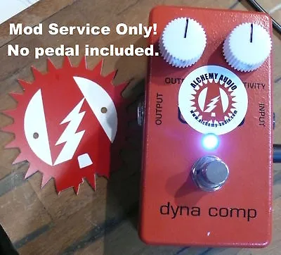 Modify Your MXR Dyna Comp (Vintage Ross Specs) Compressor Mod Service Only • $59.95