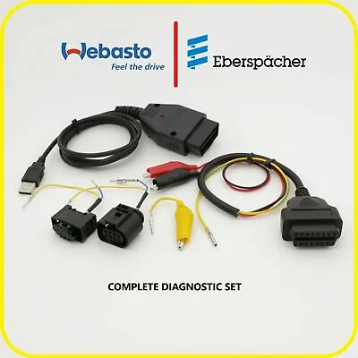 HEATERS DIAGNOSTIC USB INTERFACE Eberspacher Espar Edith & Webasto Thermo Test • $57.81