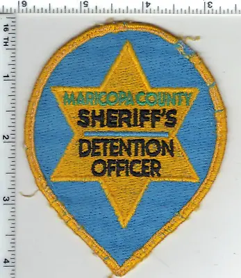 Maricopa County Detention Officer (Arizona) Uniform Take Off Shoulder Patch • $29.95