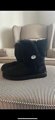 UGG Bailey Button Bling Boots Size 8 • $24