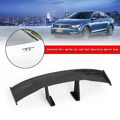 Universal Carbon Fiber Mini Spoiler Car Auto Tail Decoration Spoiler Wing AUS • $16.81