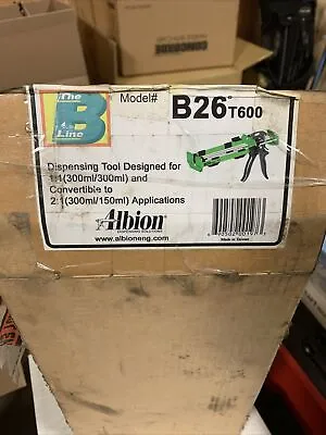 Albion Engineering Company B26T600 600 Series B-Line Manual Multi-Component • $65.50